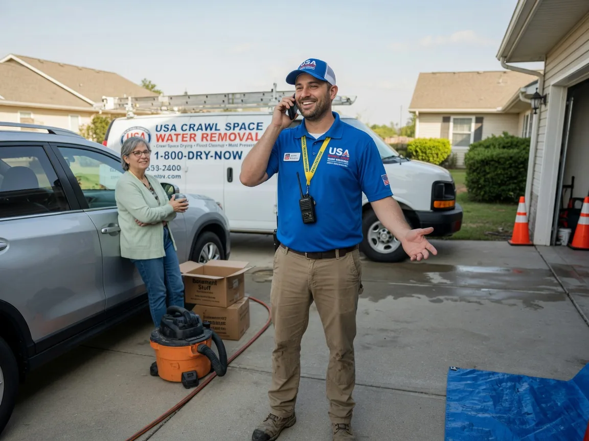 Crawl Space Water Removal Mount Olive, NC FAQs